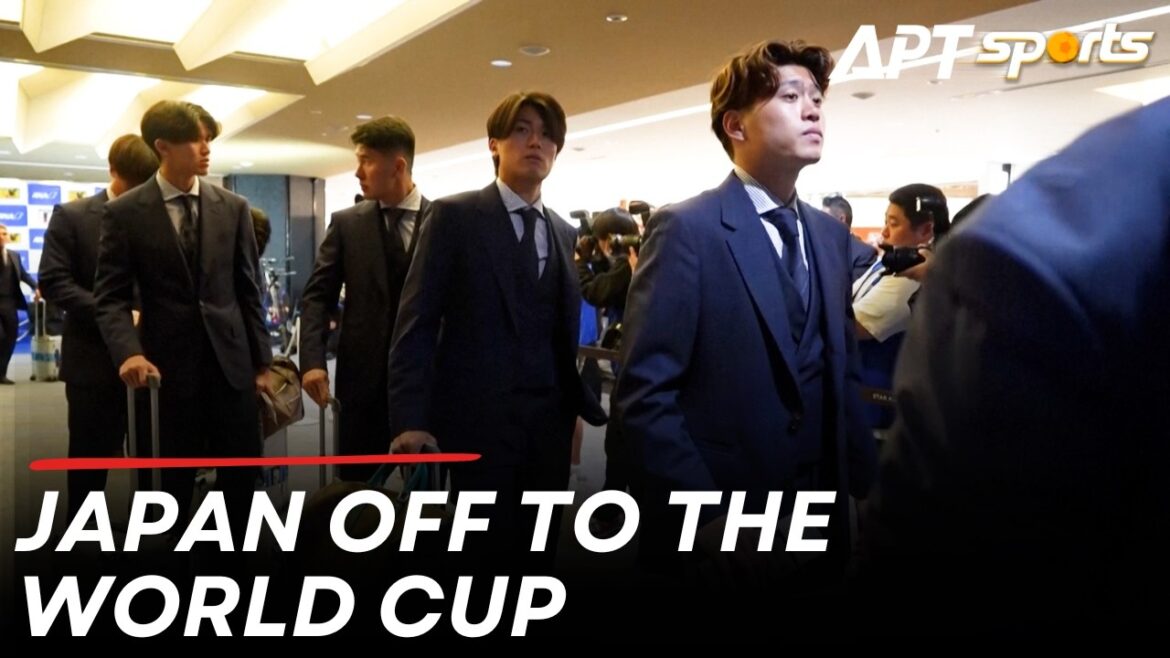 REGARDER : Le Japon part pour la Coupe du Monde de la FIFA 2026 | En route vers la Coupe du monde | APT Sports