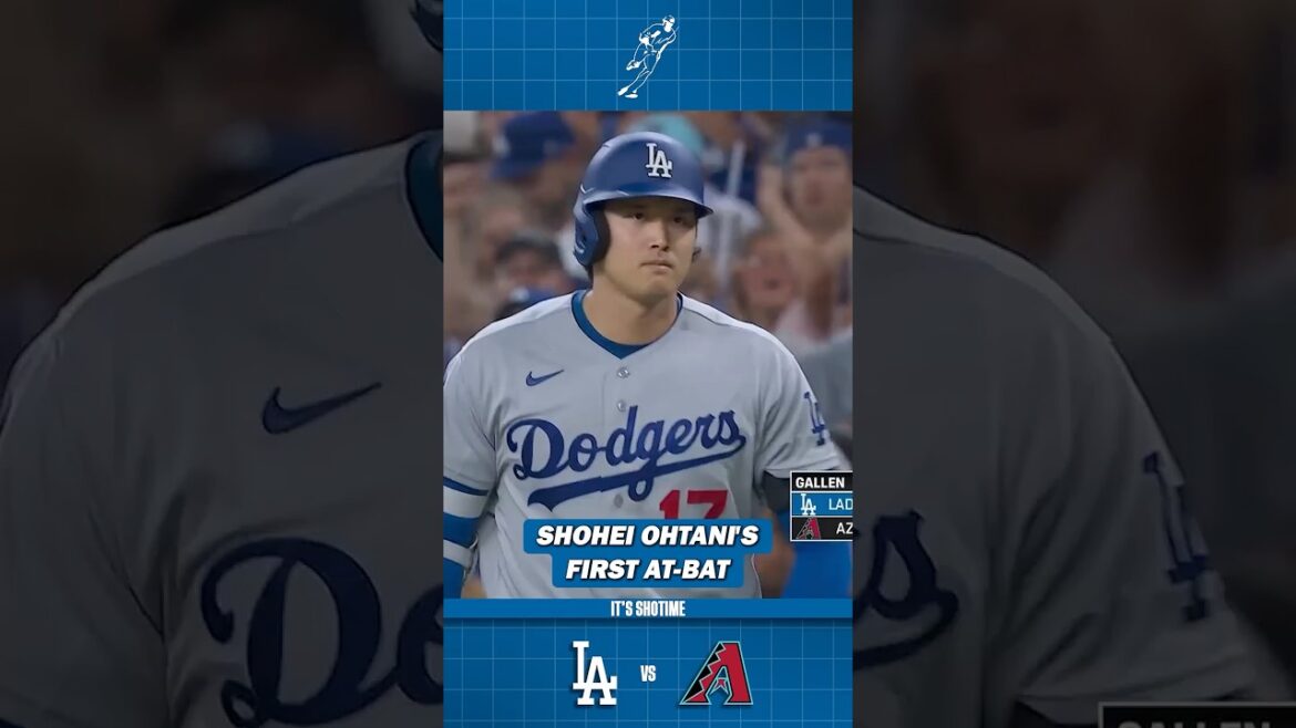 Premier match At-Bat VS D-Backs de Shohei Ohtani 3