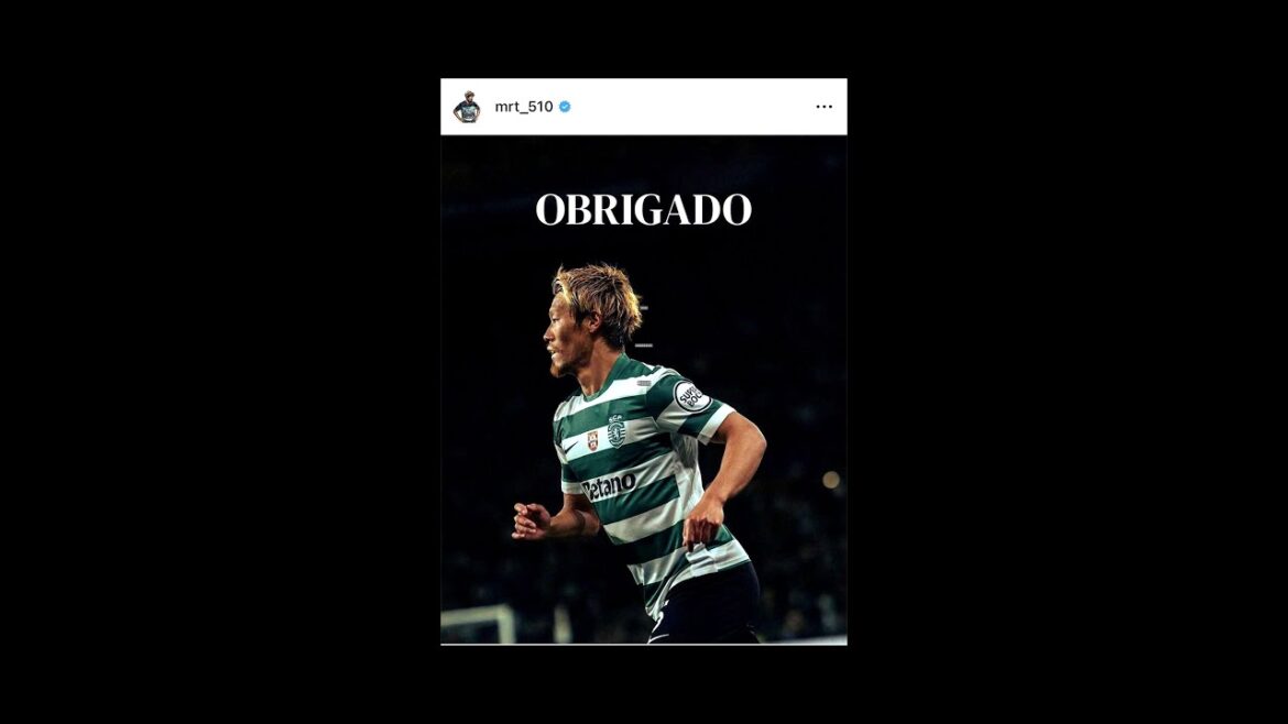 Hidemasa Morita annonce son départ du Sporting ! Pour transférer à l’étranger Hidemasa Morita annonce son départ du Sporting ! Pour transférer à l'étranger