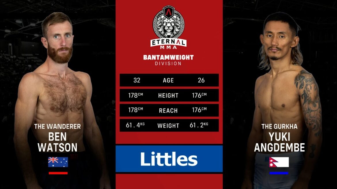 Éternel MMA 96 : Ben Watson contre Yuki Angdembe | COMBAT COMPLET Éternel MMA 96 : Ben Watson contre Yuki Angdembe | COMBAT COMPLET