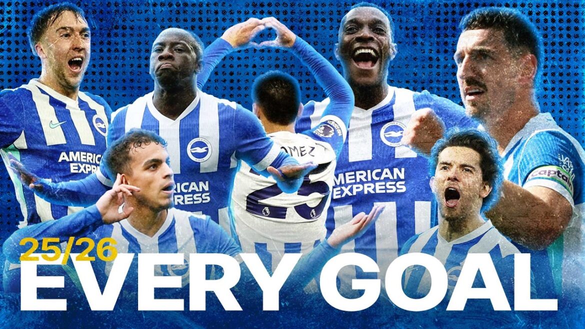 2025/26 CHAQUE BUT | Brighton et Hove Albion
