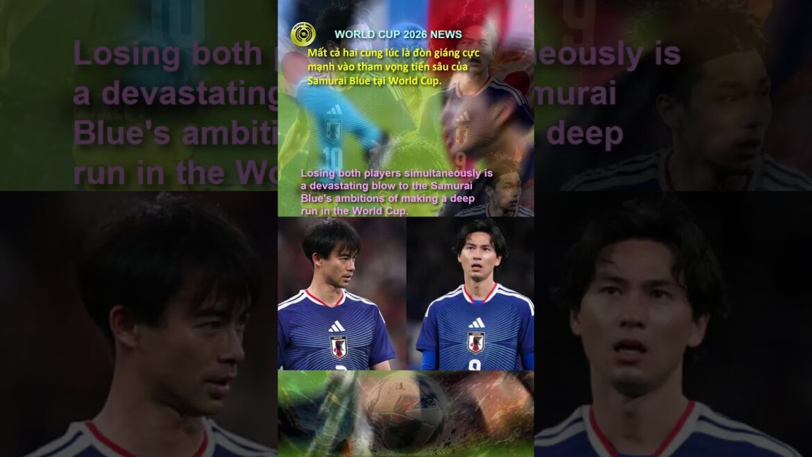 💥😳 Que se passe-t-il avec le Japon avant la Coupe du monde 2026 ?
