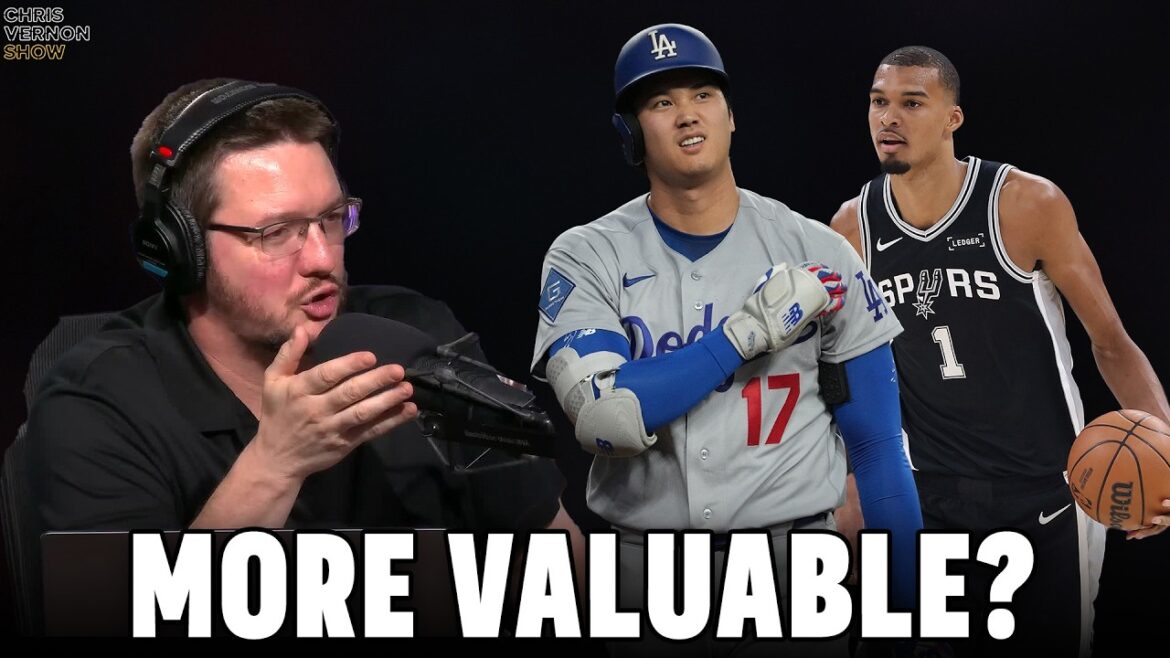 Qui est le plus précieux Shohei Ohtani ou Victor Wembanyama ? | Spectacle de Chris Vernon