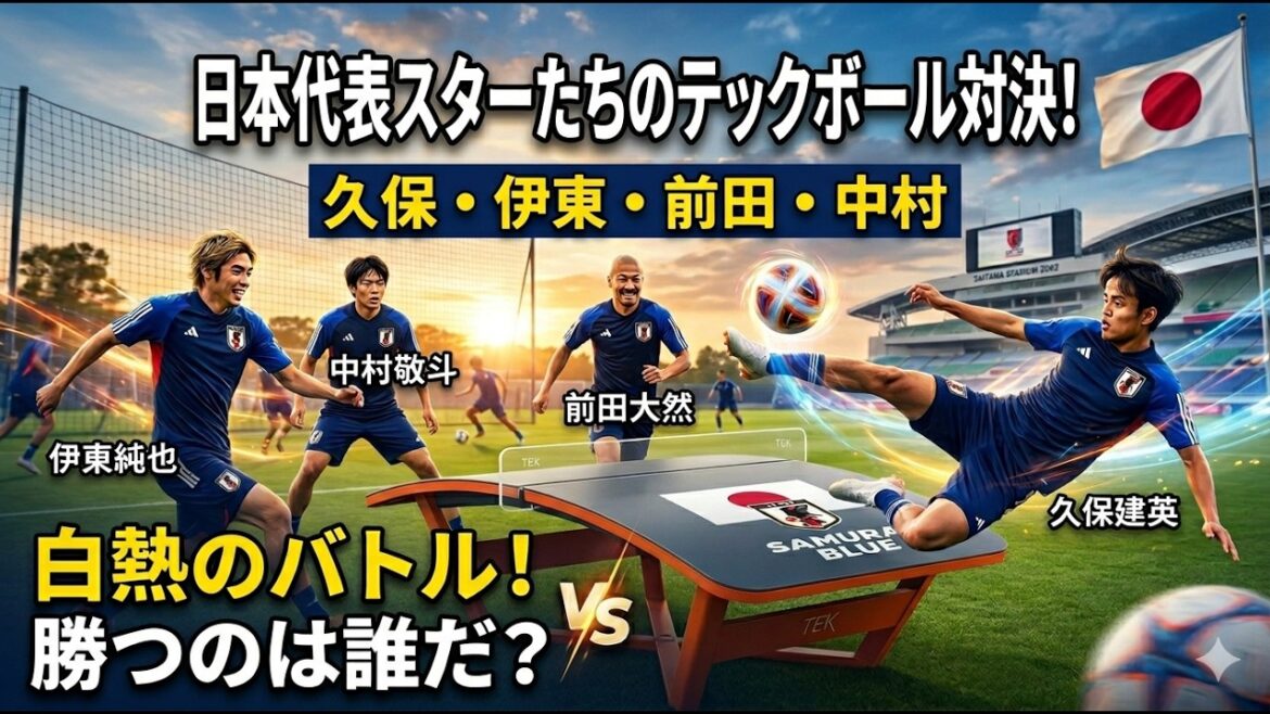 Les joueurs vedettes du Japon s’affrontent dans des matchs intenses ! | Kobo, Ito, Sanada et Nakamura s’affrontent ! Les joueurs vedettes du Japon s'affrontent dans des matchs intenses ! | Kobo, Ito, Sanada et Nakamura s'affrontent !