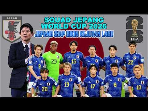 L’ÉQUIPE DU JAPON POUR LA COUPE DU MONDE 2026 ! Blue Samurai prêt à entrer dans l’histoire en Amérique du Nord@kiperkreatif L'ÉQUIPE DU JAPON POUR LA COUPE DU MONDE 2026 ! Blue Samurai prêt à entrer dans l’histoire en Amérique du Nord@kiperkreatif