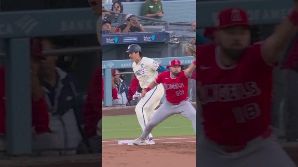 Shohei Ohtani réussit un simple sur le terrain et un home run lors de la 1ère manche contre son ancienne équipe !