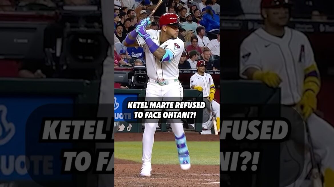 Ketel Marte A REFUSÉ de jouer contre Shohei Ohtani...