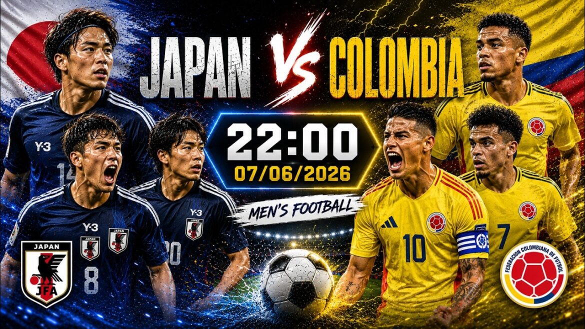 🔴 JAPON vs COLOMBIE | La précision éclair de Samurai Blue défie le style explosif des cafétérias