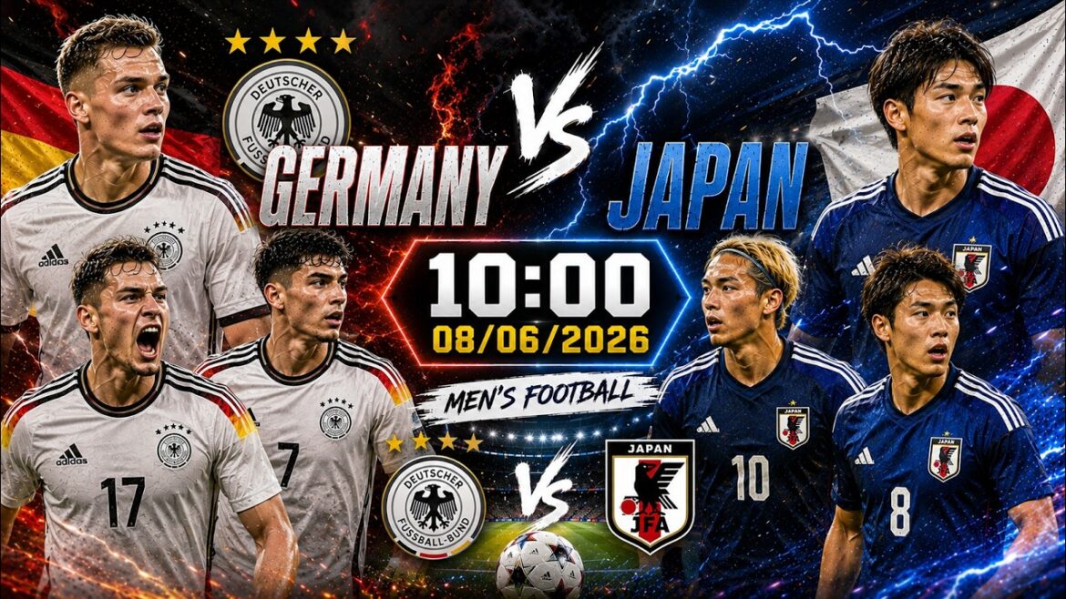 🔴 ALLEMAGNE contre JAPON | La puissance et la structure de Die Mannschaft combattent la précision éclair de Samurai Blue 🔴 ALLEMAGNE contre JAPON | La puissance et la structure de Die Mannschaft combattent la précision éclair de Samurai Blue