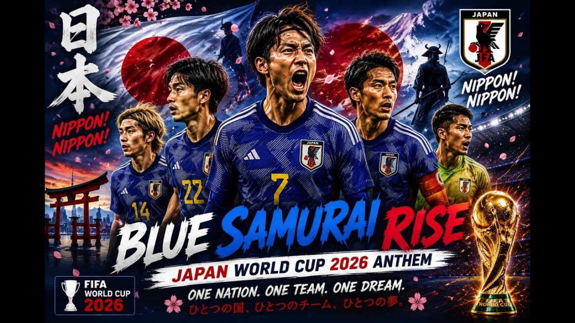 HYMNE DE LA COUPE DU MONDE AU JAPON 2026 🔥 | RISE DU SAMOURAÏ BLEU 🎌🏆 HYMNE DE LA COUPE DU MONDE AU JAPON 2026 🔥 | RISE DU SAMOURAÏ BLEU 🎌🏆