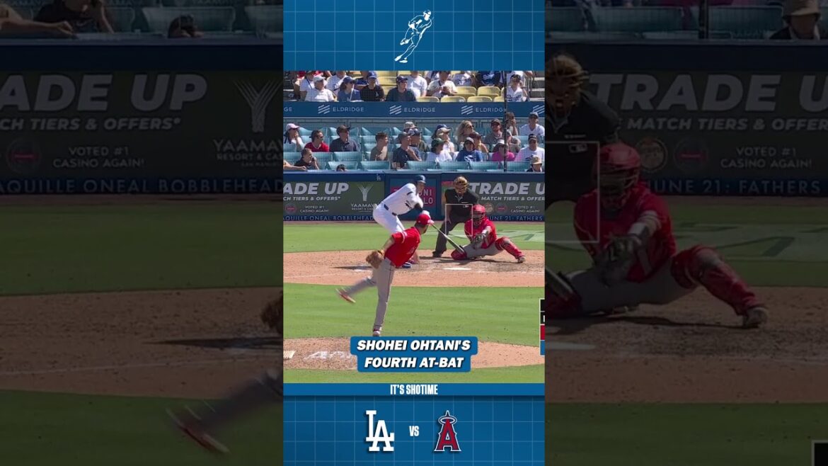 Quatrième match At-Bat VS Angels de Shohei Ohtani 3