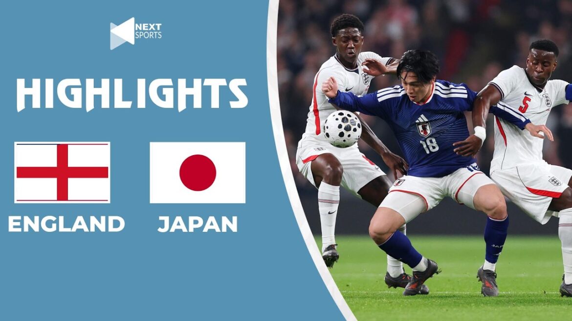 Faits saillants Angleterre vs Japon | Affrontement passionnant entre les géants du football Faits saillants Angleterre vs Japon | Affrontement passionnant entre les géants du football