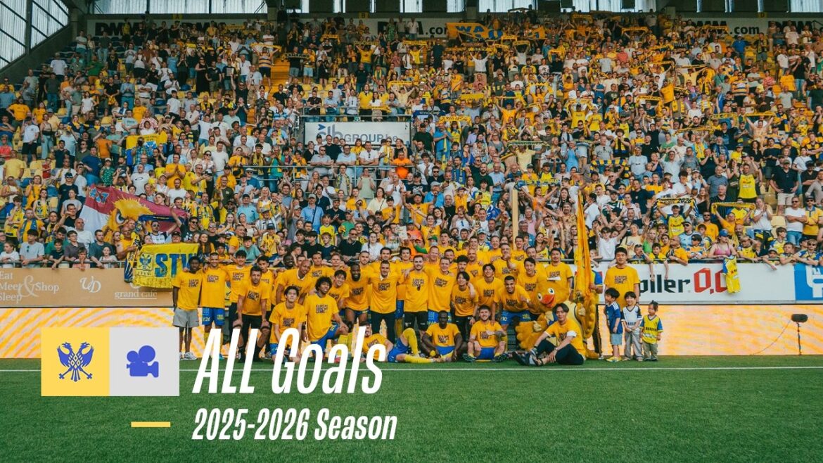 [Saint-Trond]Collection complète de buts de la Jupiler Pro League 2025-2026 !