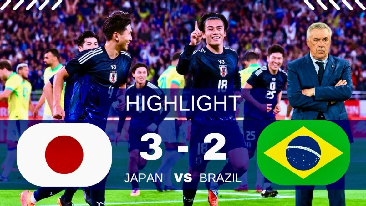 Le Japon bat le Brésil 3-2 | Tous les objectifs et faits saillants étendus 2026 Le Japon bat le Brésil 3-2 | Tous les objectifs et faits saillants étendus 2026