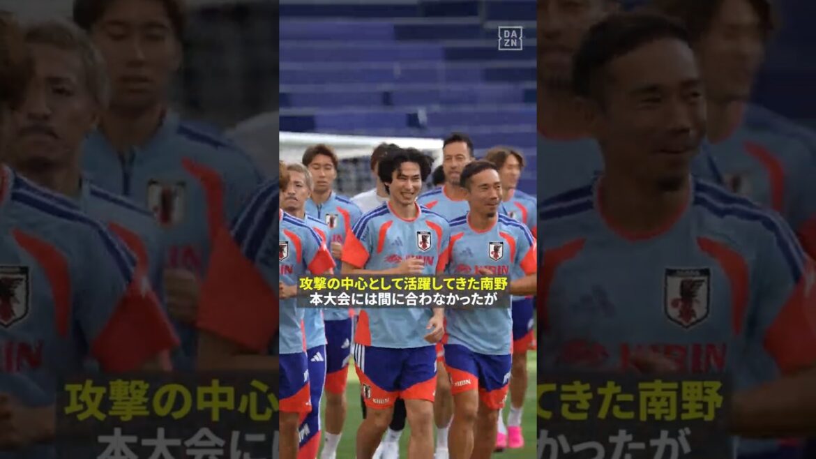 [28ème guerrier🇯🇵]#Takumi Minamino nous rejoint en tant que « mentor » !! "Si je peux redonner quelque chose de bien à l'équipe" #Coupe du Monde de la FIFA #Si vous voulez vraiment en profiter, rendez-vous sur DAZN #Équipe nationale japonaise de football