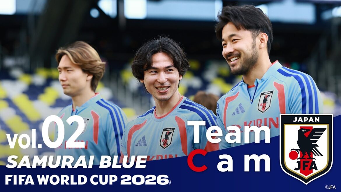 Équipe Cam vol.02 | Arrivé au camping à Nashville #Takumi Minamino rejoint également l’équipe et prépare | BLEU SAMOURAÏ | Coupe du Monde de la FIFA 2026™ Équipe Cam vol.02 | Arrivé au camping à Nashville #Takumi Minamino rejoint également l'équipe et prépare | BLEU SAMOURAÏ | Coupe du Monde de la FIFA 2026™