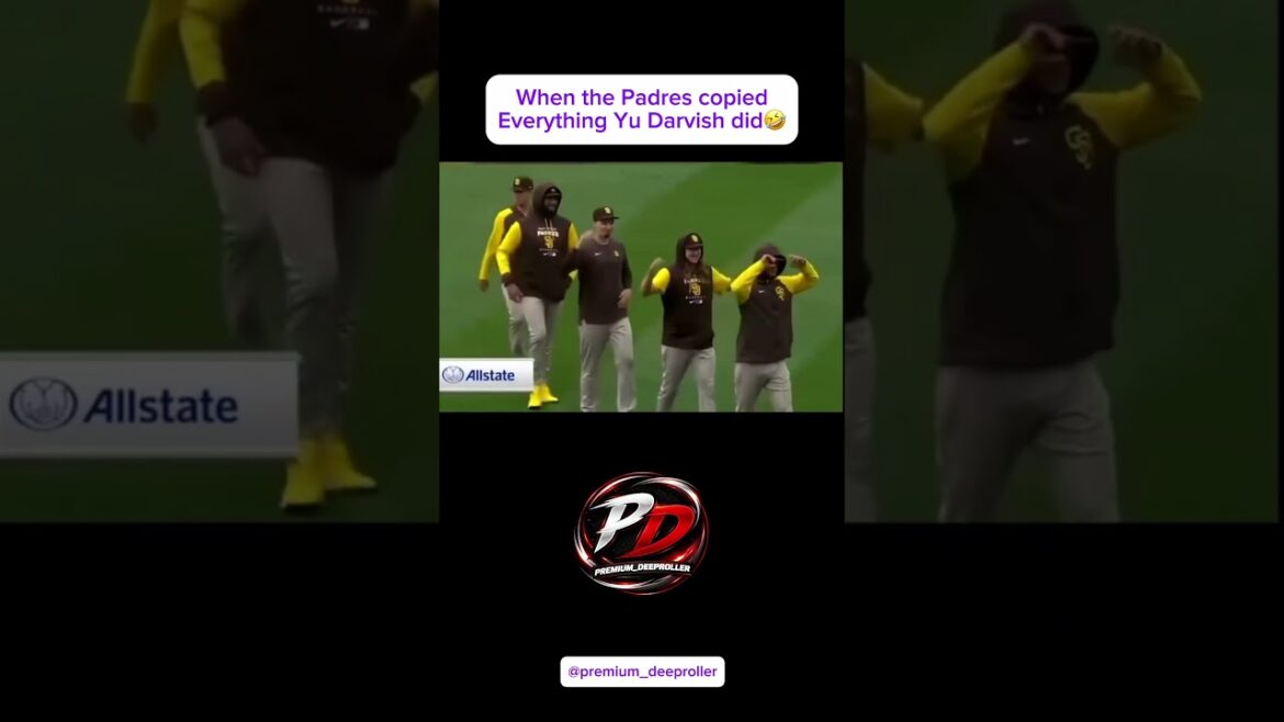 Yu Darvish n'avait aucune idée🤣😂 #mlb #baseball #funny #sandiego #padres #funny #copy #copying #sub