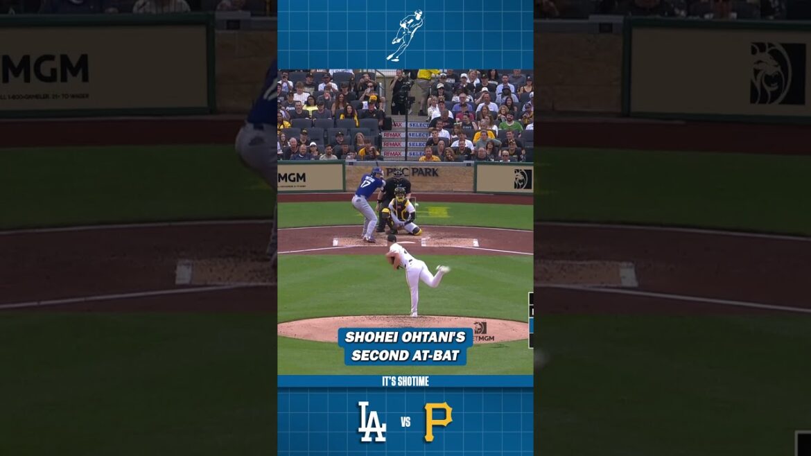 Deuxième match At-Bat VS Pirates de Shohei Ohtani 3