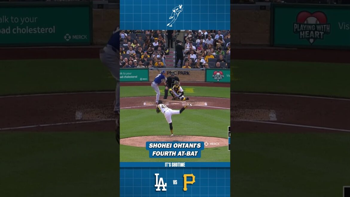 Quatrième match At-Bat VS Pirates de Shohei Ohtani 3