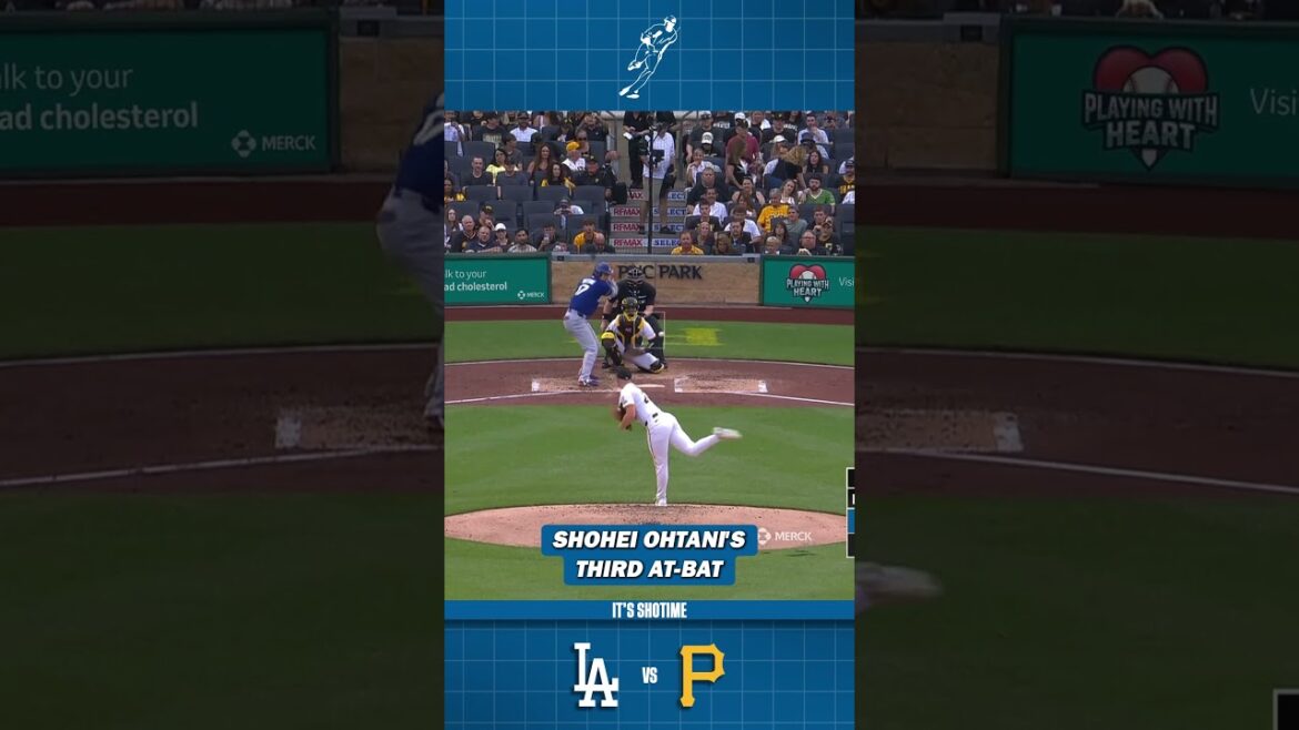 Troisième match At-Bat VS Pirates de Shohei Ohtani
