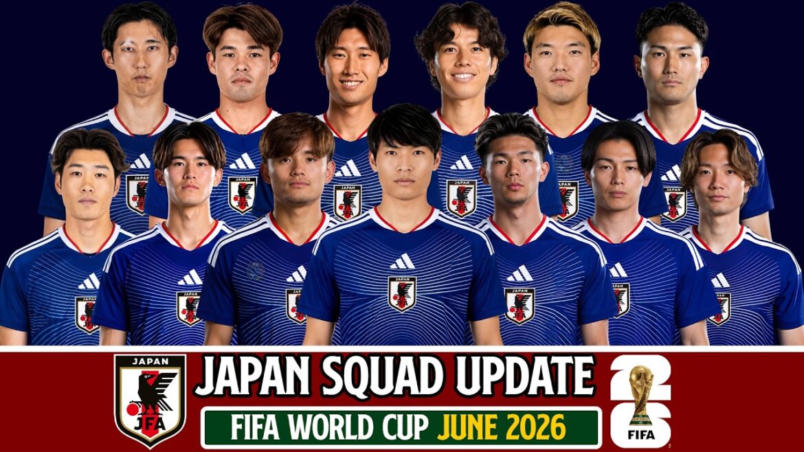 🇯🇵 Mise à jour de l’équipe du JAPON Équipe de la Coupe du monde 2026 de Ft.Shuto Machino | Les 26 joueurs retenus ! 🇯🇵 Mise à jour de l'équipe du JAPON Équipe de la Coupe du monde 2026 de Ft.Shuto Machino | Les 26 joueurs retenus !