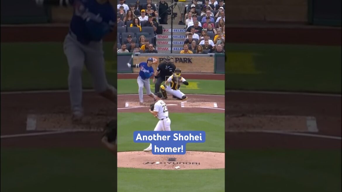 Shohei Ohtani s'enfonce à Pittsburgh pour un deuxième match consécutif pour les Dodgers !