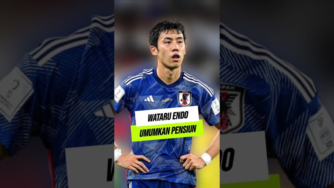 Wataru Endo prend sa retraite de l’équipe nationale japonaise, une blessure met fin au parcours du capitaine Wataru Endo prend sa retraite de l'équipe nationale japonaise, une blessure met fin au parcours du capitaine