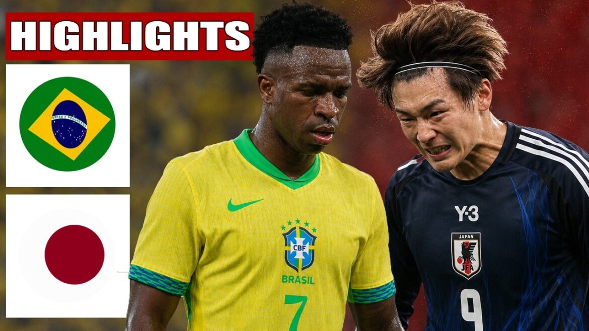 Ueda remporte une victoire historique | Japon 3-2 Brésil | Match amical international 2025 Ueda remporte une victoire historique | Japon 3-2 Brésil | Match amical international 2025