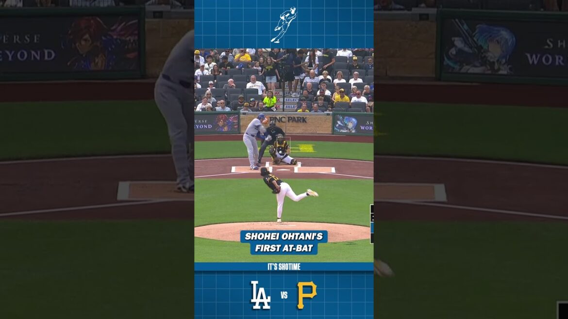 Premier match At-Bat VS Pirates de Shohei Ohtani 2