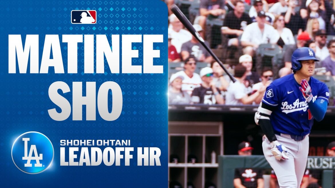 De retour avec un BANG ! 💥 Shohei Ohtani réalise un HOME RUN DE LEADOFF pour les Dodgers de Los Angeles ! 🤩 De retour avec un BANG ! 💥 Shohei Ohtani réalise un HOME RUN DE LEADOFF pour les Dodgers de Los Angeles ! 🤩
