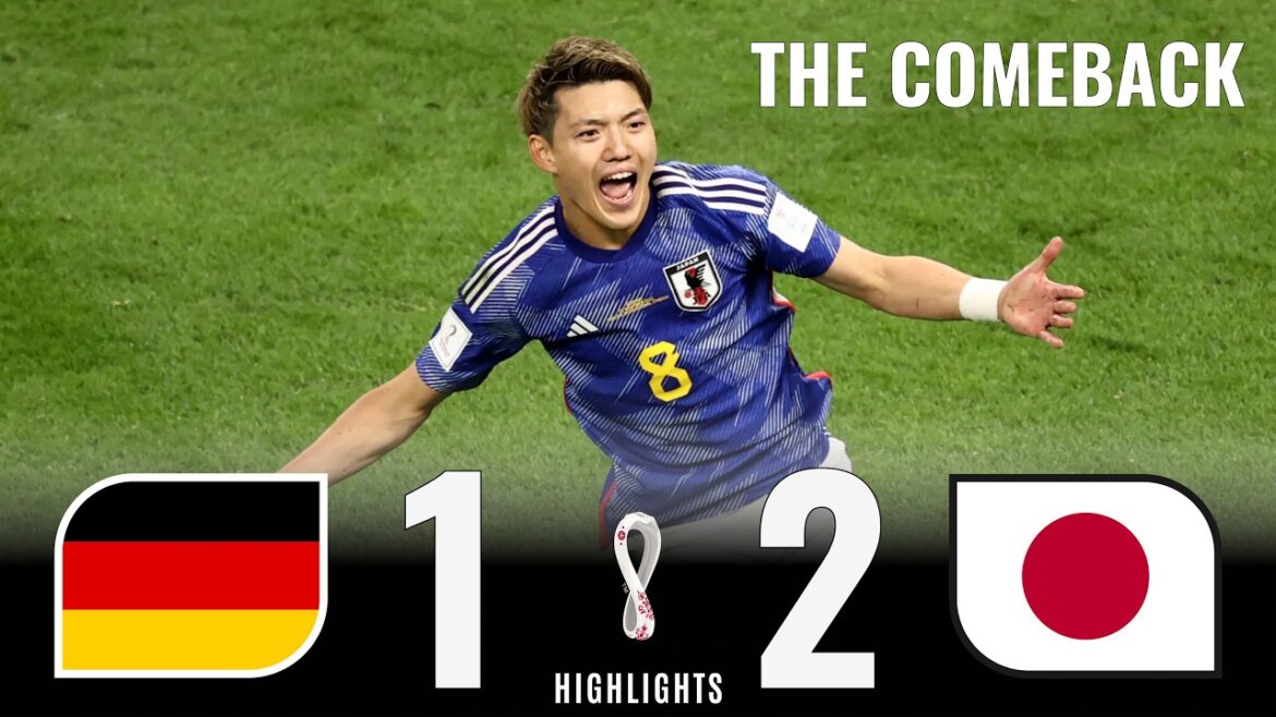 🇯🇵 Le Japon a CHOQUÉ le monde ! Allemagne 1 - 2 Japon | Faits saillants de la Coupe du monde 2022
