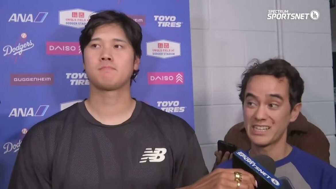 Shohei Ohtani discute de la santé de son genou gauche après avoir raté un match en raison d’une inflammation Shohei Ohtani discute de la santé de son genou gauche après avoir raté un match en raison d'une inflammation