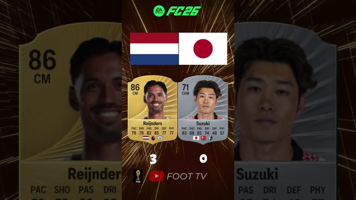 🇳🇱 Pays-Bas vs Japon 🇯🇵🔥 Coupe du Monde FIFA 2026 🇳🇱 Pays-Bas vs Japon 🇯🇵🔥 Coupe du Monde FIFA 2026