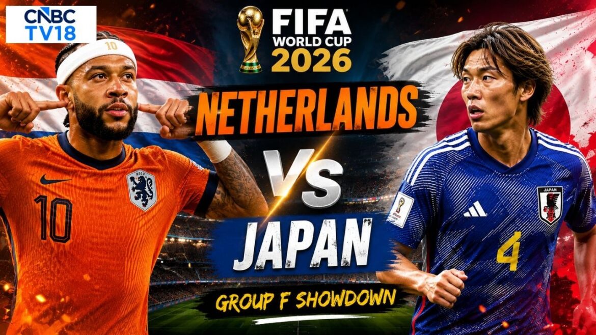 🔴Pays-Bas contre Japon EN DIRECT : match de la Coupe du Monde de la FIFA 2026 au stade de Dallas | Memphis Depay | N18G