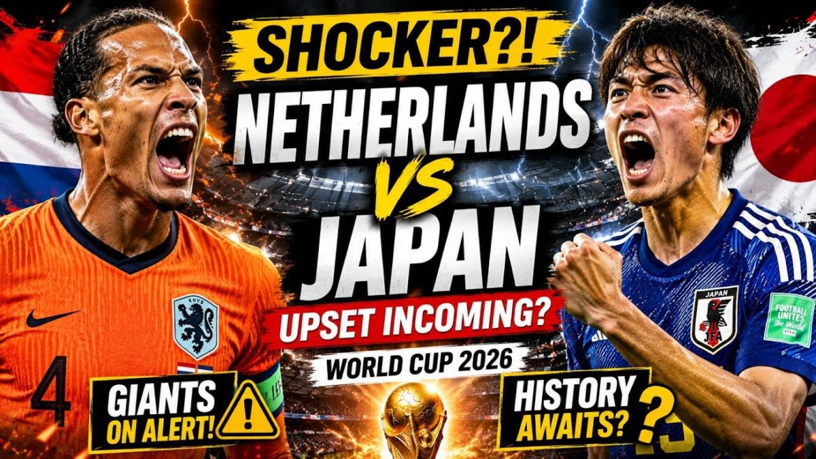Pays-Bas contre Japon SHOCKER ?! Bouleversé à venir lors de la Coupe du Monde 2026 #FIFAWorldCup #NEDvsJPN #fifa26 Pays-Bas contre Japon SHOCKER ?! Bouleversé à venir lors de la Coupe du Monde 2026 #FIFAWorldCup #NEDvsJPN #fifa26