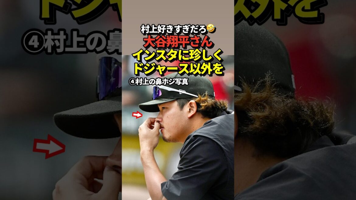 Shohei Otani poste une photo de Munetaka Murakami sur sa story Instagram !
