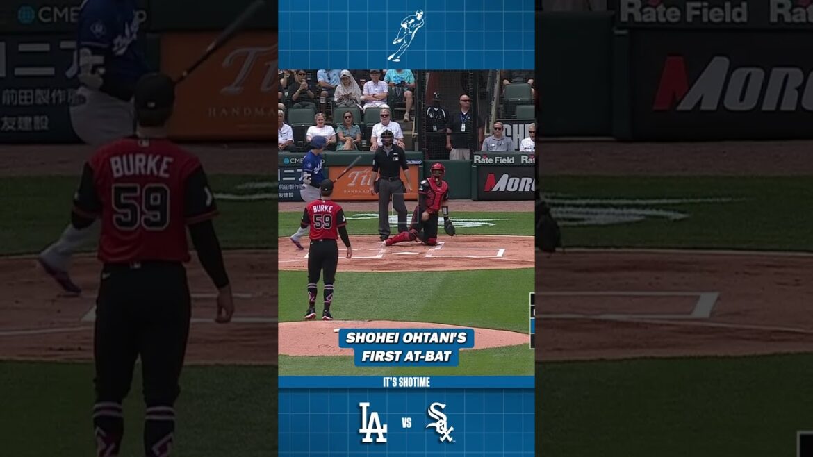 Premier match au bâton contre les White Sox de Shohei Ohtani 2