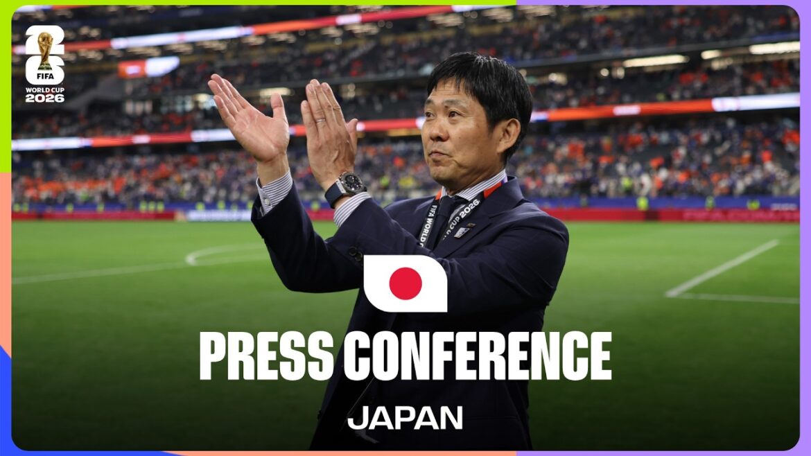 Conférence de presse d’après-match : le Japonais Hajime Moriyasu sur le match nul 2-2 contre les Pays-Bas Conférence de presse d'après-match : le Japonais Hajime Moriyasu sur le match nul 2-2 contre les Pays-Bas