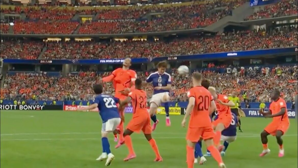 But de Daichi Kamada, but d'égalisation de dernière minute de Daichi Kamada, Pays-Bas contre Japon 2-2, Coupe du Monde de la Fifa 2026