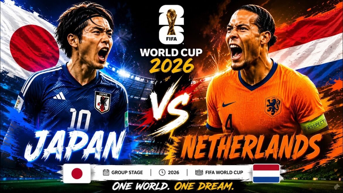 🔴 Coupe du Monde FIFA 2026 EN DIRECT : match de football JAPON contre PAYS-BAS EN DIRECT depuis Dallas, Texas 🔴 Coupe du Monde FIFA 2026 EN DIRECT : match de football JAPON contre PAYS-BAS EN DIRECT depuis Dallas, Texas