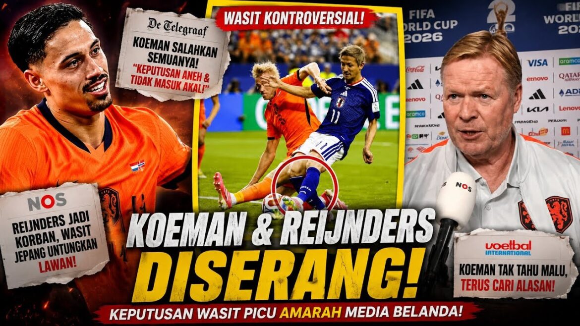 RAMPAGE DES MÉDIAS NÉERLANDAIS ! Tijjani Reijnders a été fortement critiqué après que les Pays-Bas ont été retenus par le Japon 2-2 RAMPAGE DES MÉDIAS NÉERLANDAIS ! Tijjani Reijnders a été fortement critiqué après que les Pays-Bas ont été retenus par le Japon 2-2