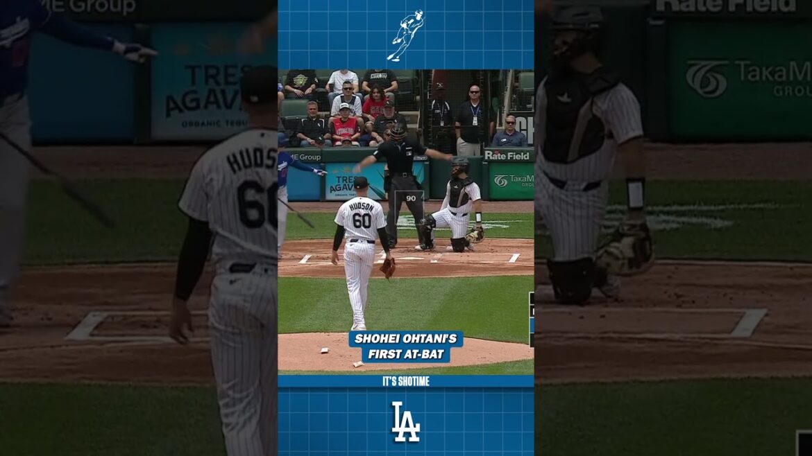 Premier match au bâton contre les White Sox de Shohei Ohtani 3