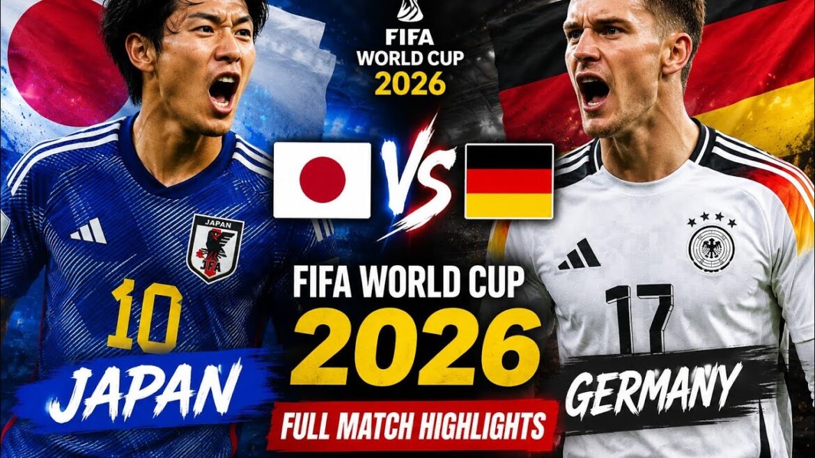 Le Japon a humilié l’Allemagne Faits saillants | Coupe du Monde de la FIFA 2026 | Faits saillants du match complet Le Japon a humilié l'Allemagne Faits saillants | Coupe du Monde de la FIFA 2026 | Faits saillants du match complet