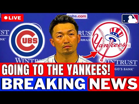 🚨DERNIÈRE MINUTE ! SEIYA SUZUKI SE REND CHEZ LES YANKEES DANS UN COMMERCE AVEC LES CUBS ?! NOUVELLES DES YANKEES 🚨DERNIÈRE MINUTE ! SEIYA SUZUKI SE REND CHEZ LES YANKEES DANS UN COMMERCE AVEC LES CUBS ?! NOUVELLES DES YANKEES