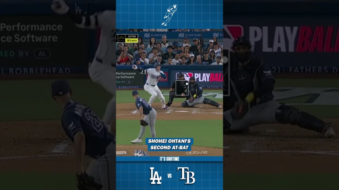 Deuxième match At-Bat VS Rays de Shohei Ohtani 1