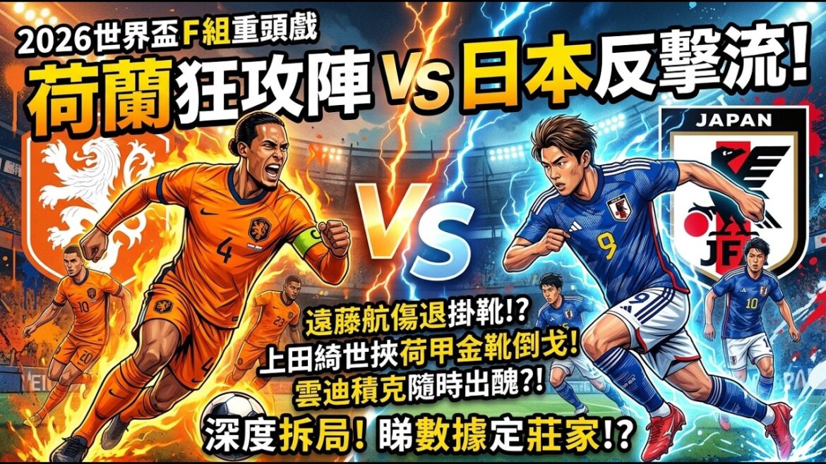 [Coupe du Monde 2026]Endo Hang raccroche les crampons les larmes aux yeux, la composition du Japon est dans le chaos ? Kiyo Ueda se retourne contre le Soulier d'Or néerlandais, et Yun Dijk peut se ridiculiser ! Formation d'attaque de rage néerlandaise contre Moribo Ichi Counter Flow ! La forteresse hollandaise va-t-elle licencier le Blue Samurai ? Démantèlement en profondeur des Pays-Bas contre le Japon ⚽|ep02|Analyse d'avant-match