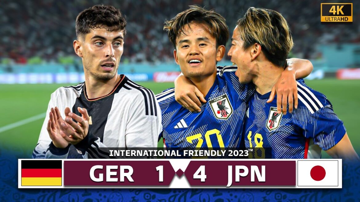 LE JAPON A DÉTRUIT L'ALLEMAGNE À DOMICILE ET A PROUVÉ QUE LA VICTOIRE DE LA COUPE DU MONDE N'ÉTAIT PAS UN CHOIX 😱🔥 AMICAL 2023 [4K]