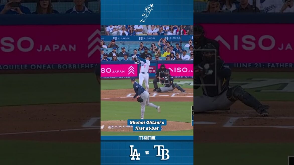 Premier match At-Bat VS Rays de Shohei Ohtani 2