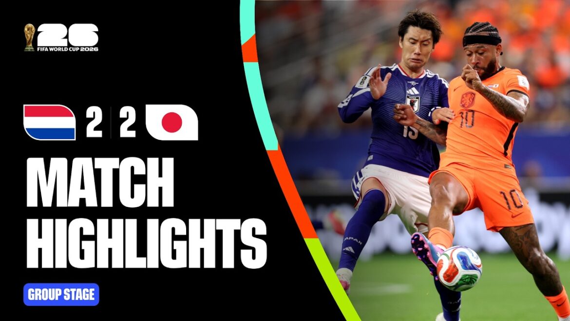 Faits saillants | Pays-Bas 2-2 Japon | Coupe du Monde de la FIFA 2026™ Faits saillants | Pays-Bas 2-2 Japon | Coupe du Monde de la FIFA 2026™