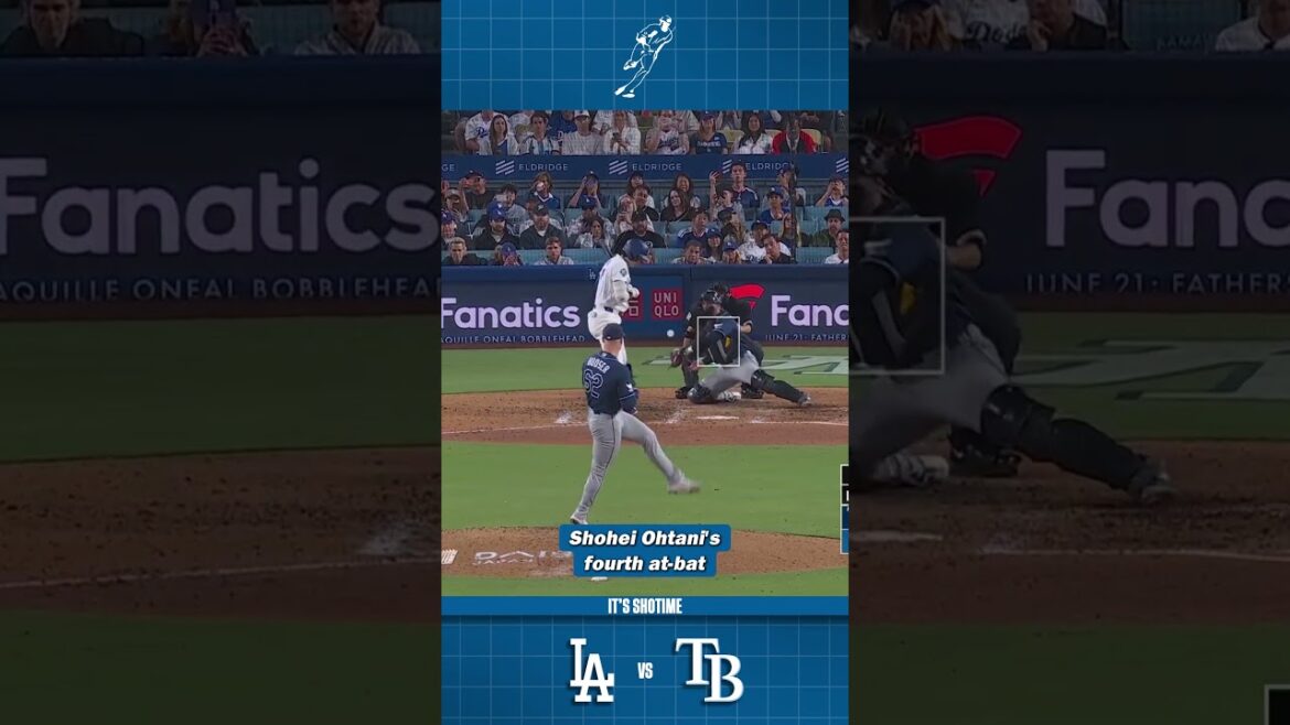 Quatrième troisième match au bâton contre les Rays de Shohei Ohtani, 2